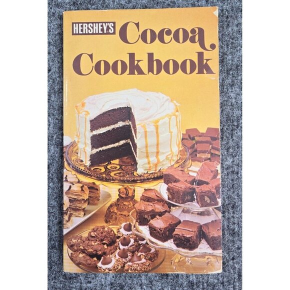 Hershey’s Cocoa Cookbook 1979 Cook Book Recipes Chocolate Dessert Vintage - Picture 1 of 7